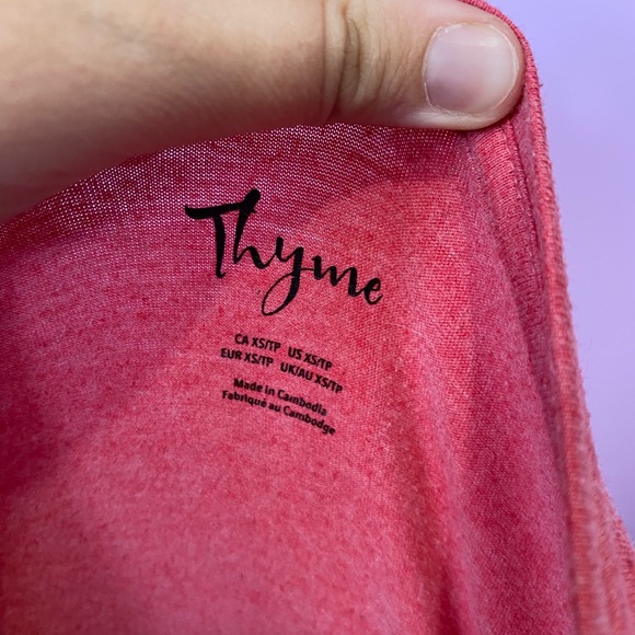 XS Thyme Maternity Long Sleeve Top - Picture 2 of 4